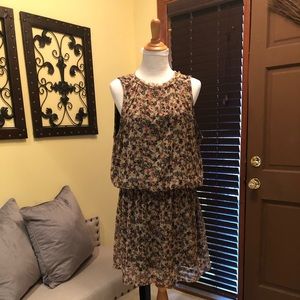 Floral flowy summer dress